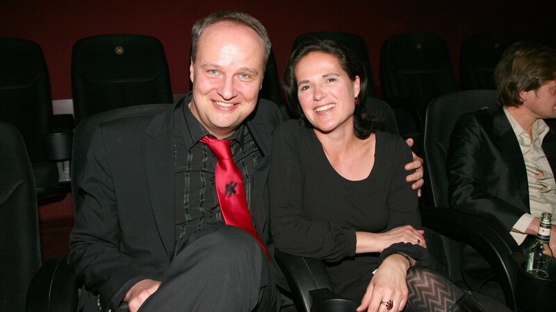 Oliver Welke zusammen mit seiner Frau Diana.