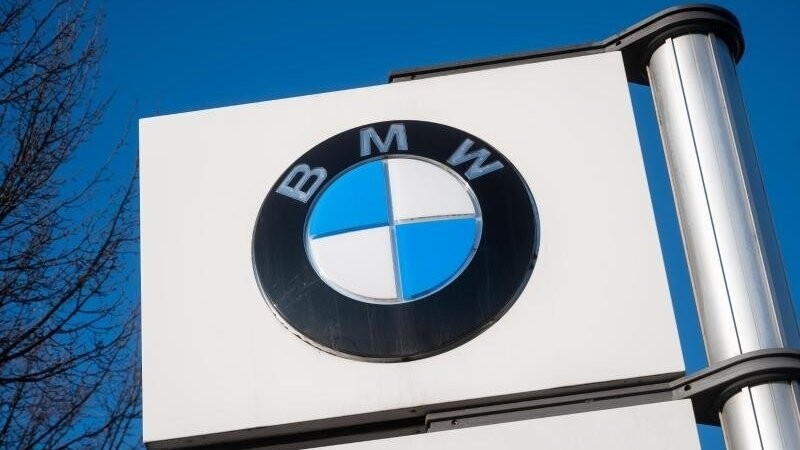 Das BMW Logo.
