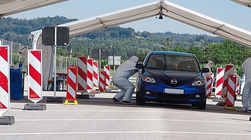 Die Teststation in Dingolfing wird gut genutzt. Nun soll in Kürze auch eine Schnellstation eingerichtet werden.