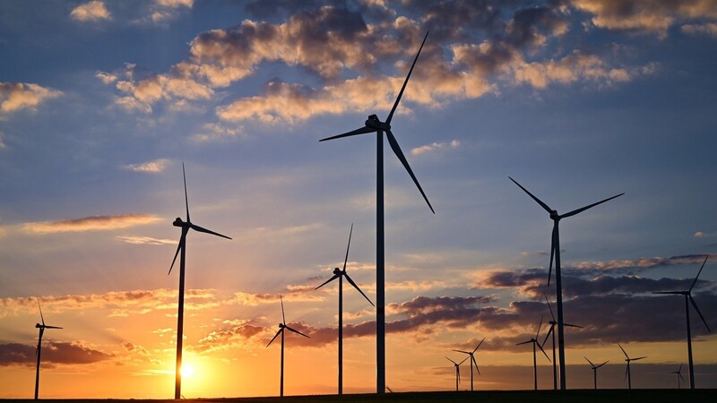Bayernweit wurden im ersten Halbjahr 2023 nur sechs neue Windräder in Betrieb genommen.