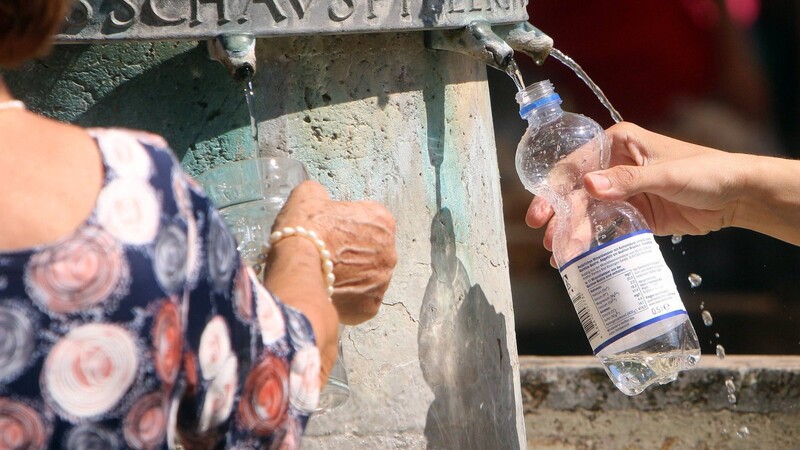 Kostbares Gut: Trinkwasser.