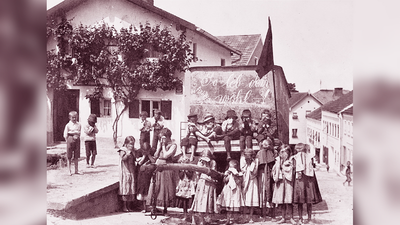 Warum weinen die Kinder auf dem Foto von 1914?