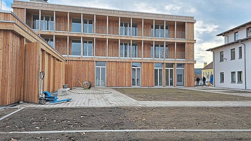 Die größte Investition im Haushalt 2024 der Gemeinde Schorndorf ist die Restfinanzierung des Millionenprojekts Neue Soziale Mitte im Ortskern.