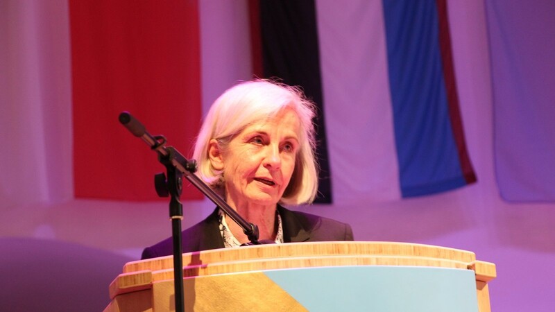 Prof. Dr. Ursula Münch hielt den Festvortrag, der mit langanhaltendem Applaus bedacht wurde.