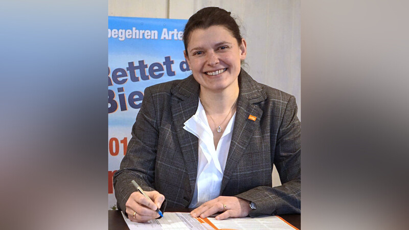 Trotz des Erfolgs mit dem Volksbegehren ist für Agnes Becker (ÖDP) keine politische Karriere in Aussicht.