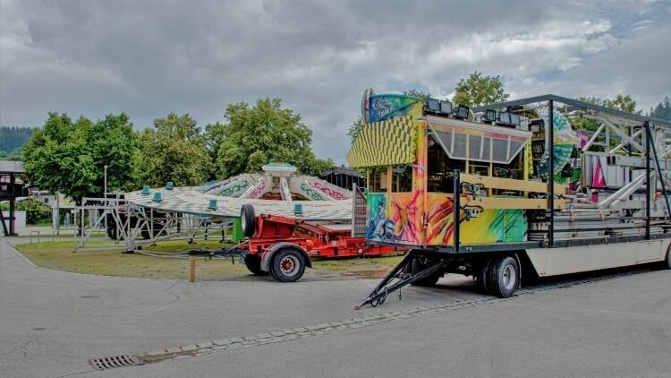 Statt eines Wirtsgartens soll ab Ende Juli ein Pop-Up-Freizeitpark in Zwiesel gastieren.