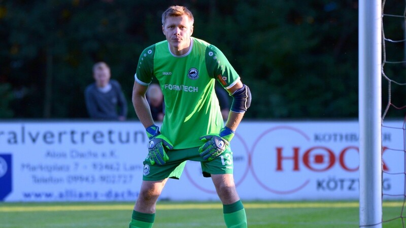 Hütet doch weiterhin das Tor des TSV Bogen: Lukas Krbecek.